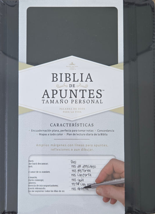 Biblia de Apuntes Personal (Negra)