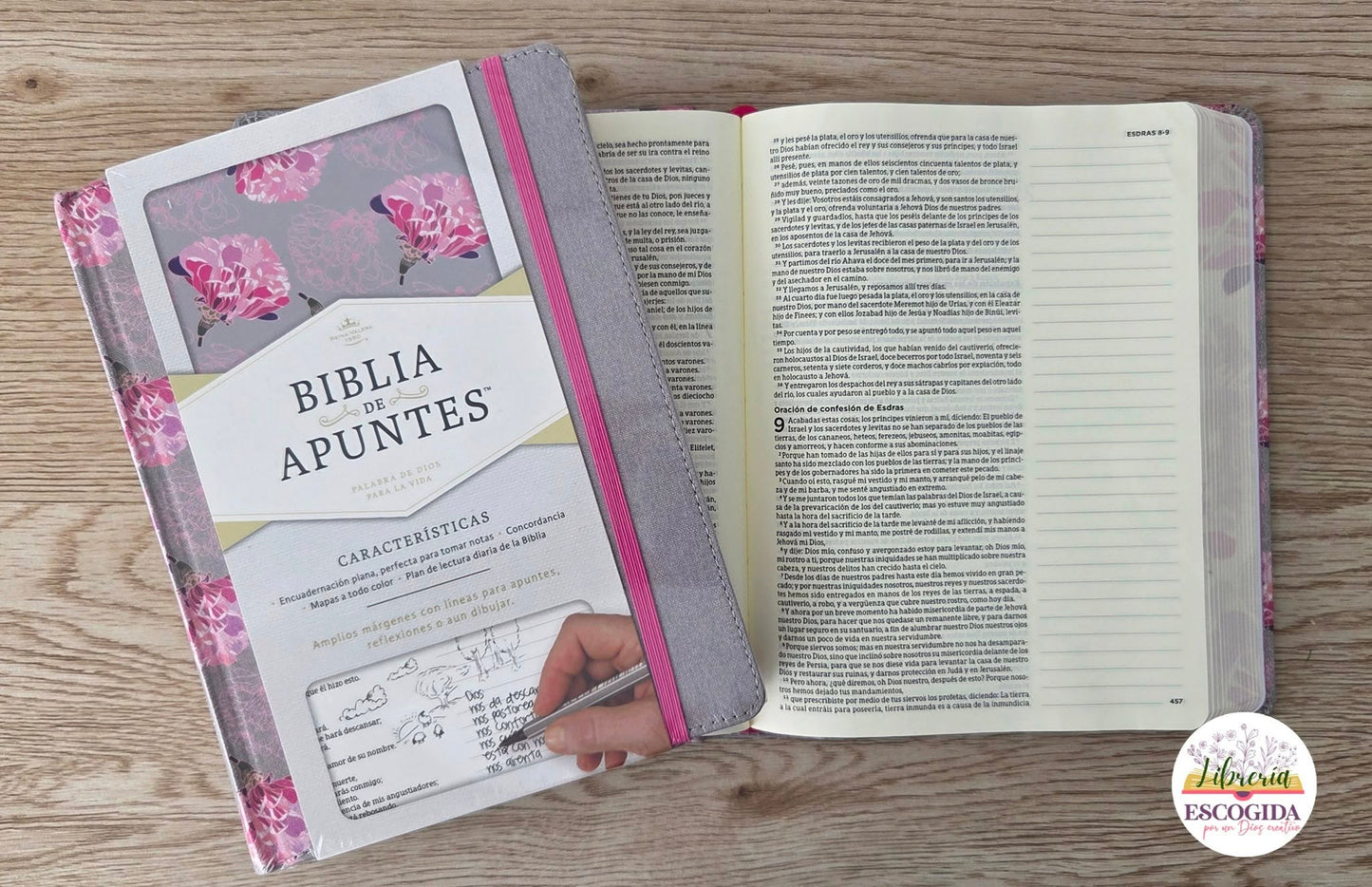 Biblia de Apuntes (Floreada)