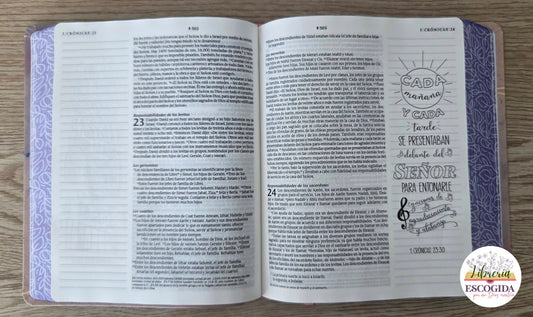 Biblia Inspira (Acuarela Rosa)