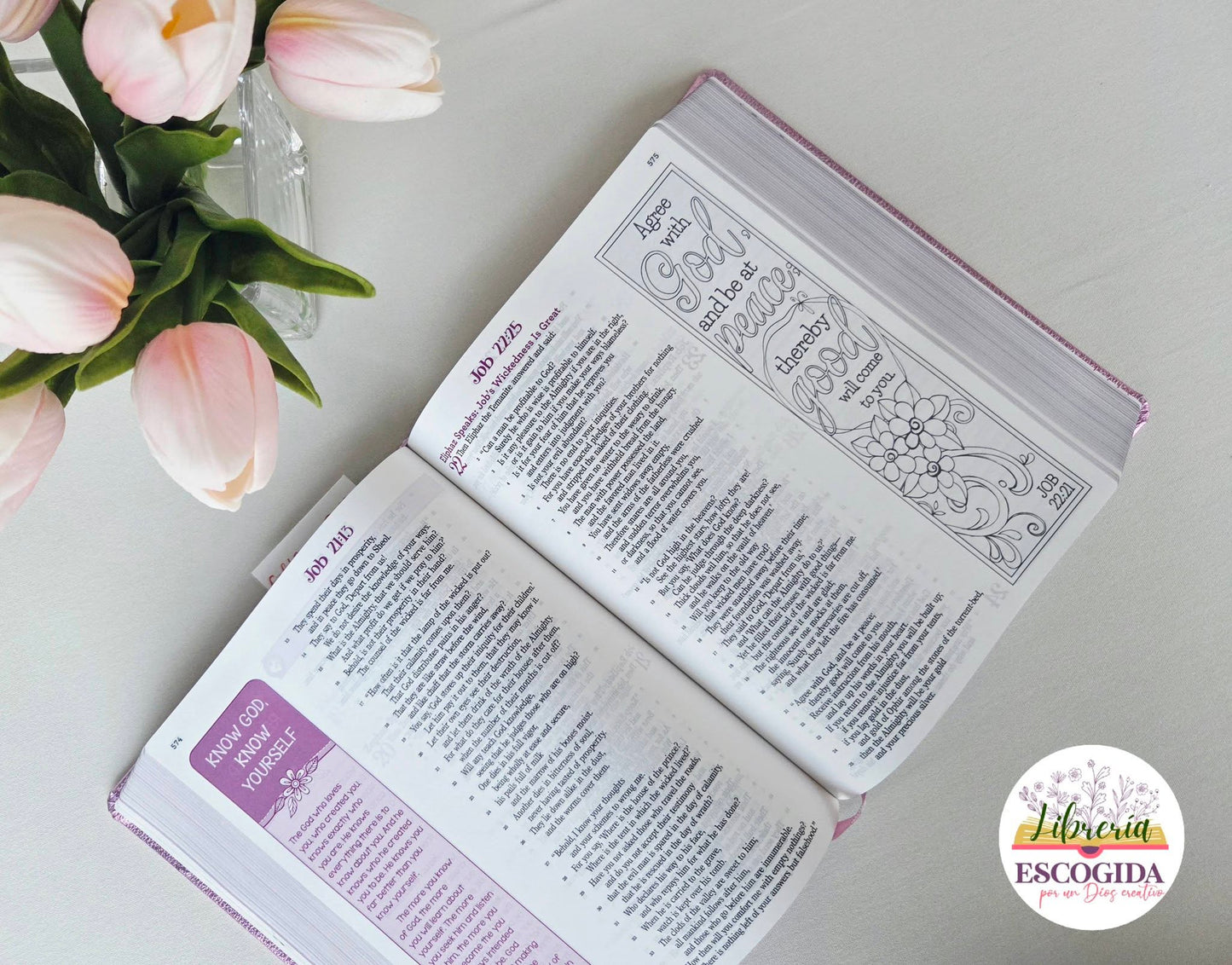 Purple Glitter My Creative Bible for Girls