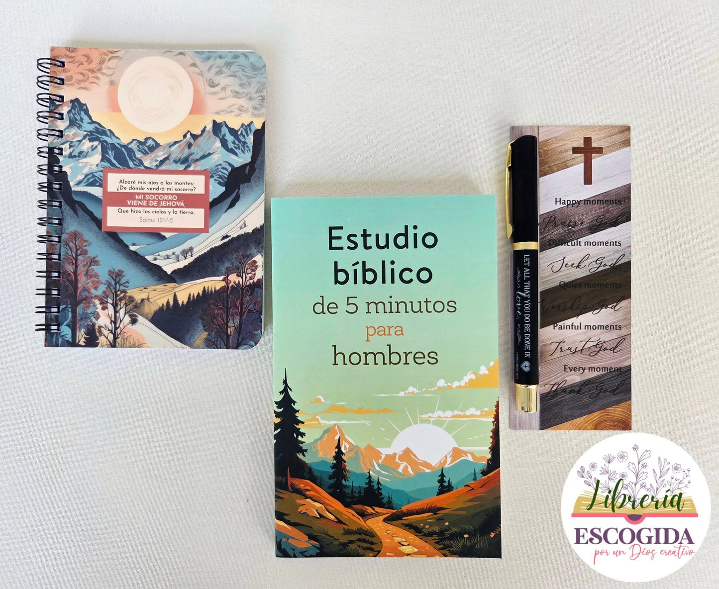Conjunto Para Padres I Devocional Estudio Bíblico de 5 Minutos Para Hombres