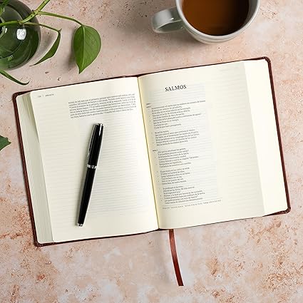 Biblia de Apuntes Tamaño Personal I Marron Sími Piel
