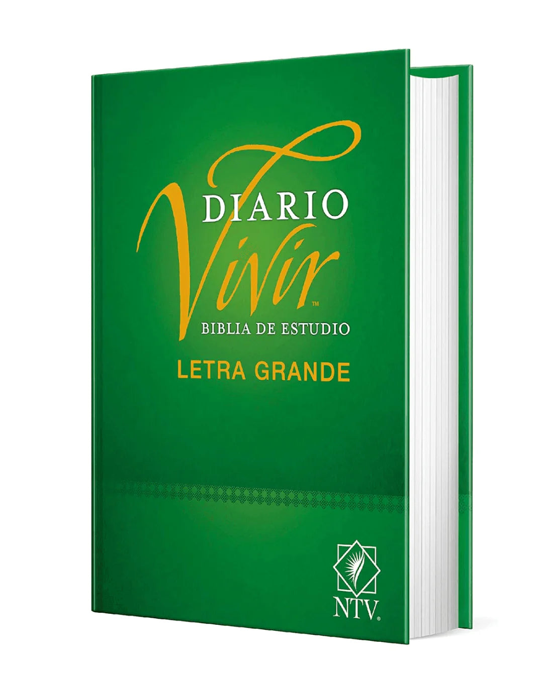 Biblia de estudio del diario vivir NTV, letra grande tapa dura