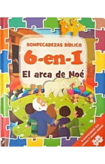 Rompecabezas Bíblico 6 en 1 | El Arca de Noé
