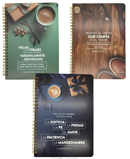 Set de 3 Libretas Cristianas
