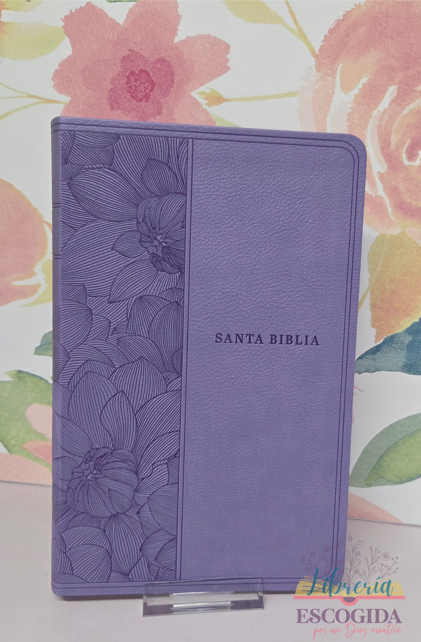 Biblia NTV | Valor Premium SentiPiel Púrpura Compatible con Filament