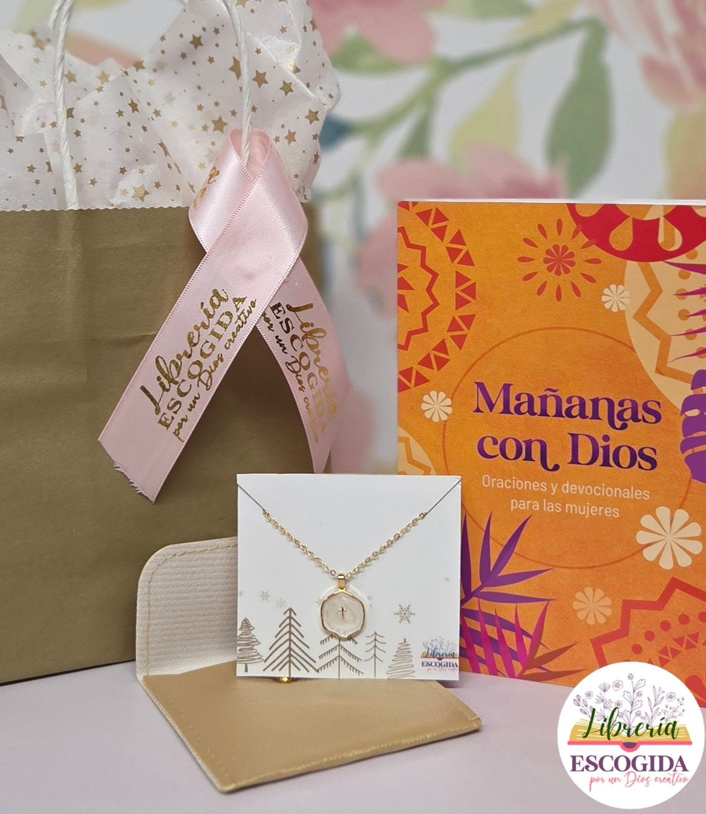 Kit De Cadena - Medalla Con Cruz