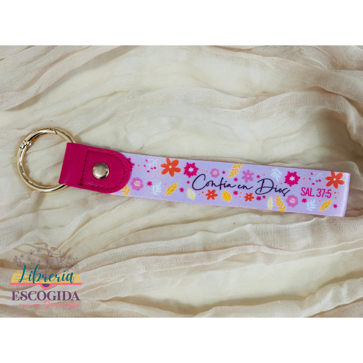 Llavero Pulsera | Confia en Dios