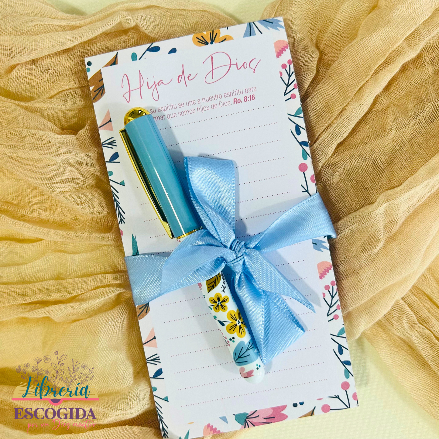 Notepad con Bolígrafo | Hija de Dios