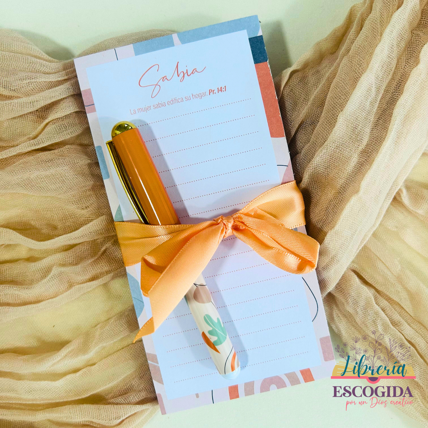Notepad con Bolígrafo | Sabia
