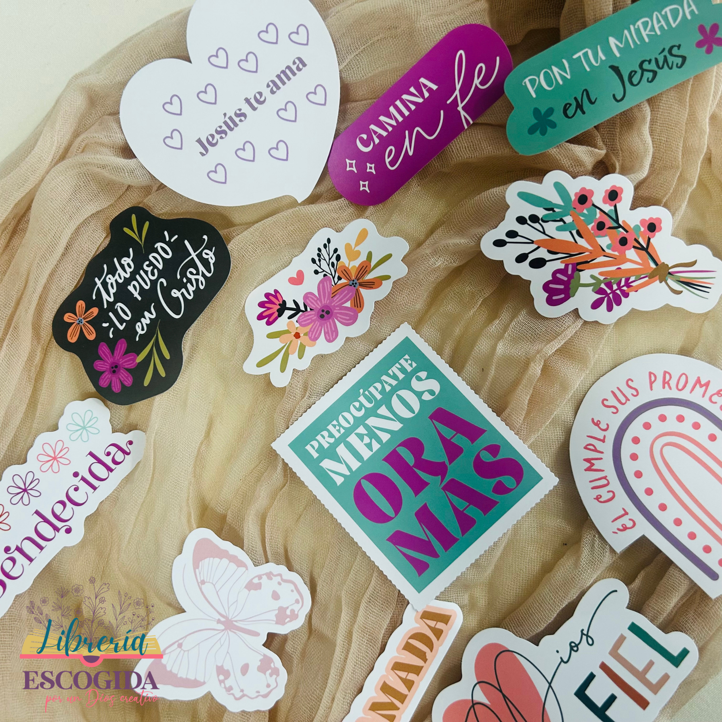 Set de Stickers | Fe y Promesas