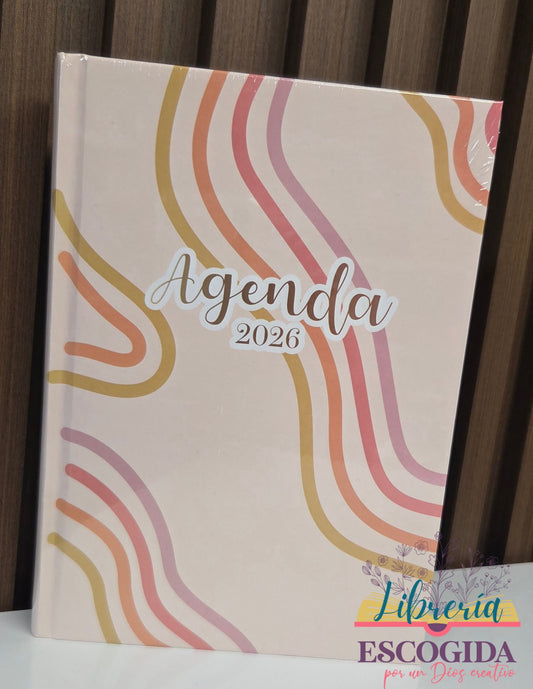 Agenda 2026 Líneas - Tapa Dura