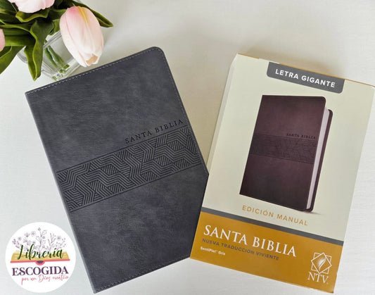 Biblia NTV | Edición Manual Letra Gigante