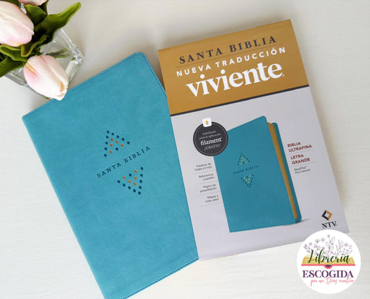Biblia ultrafina NTV, letra grande con Filament
