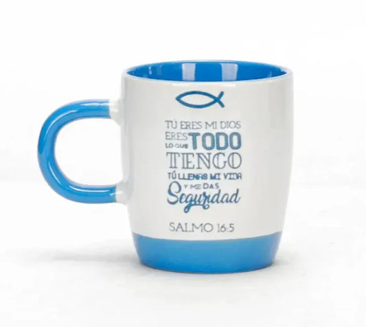 Taza 10 oz | Colección Elemental Tú Eres Mi Dios