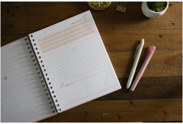 Libreta Reflexiones, Oraciones y Enseñanzas - Rosa